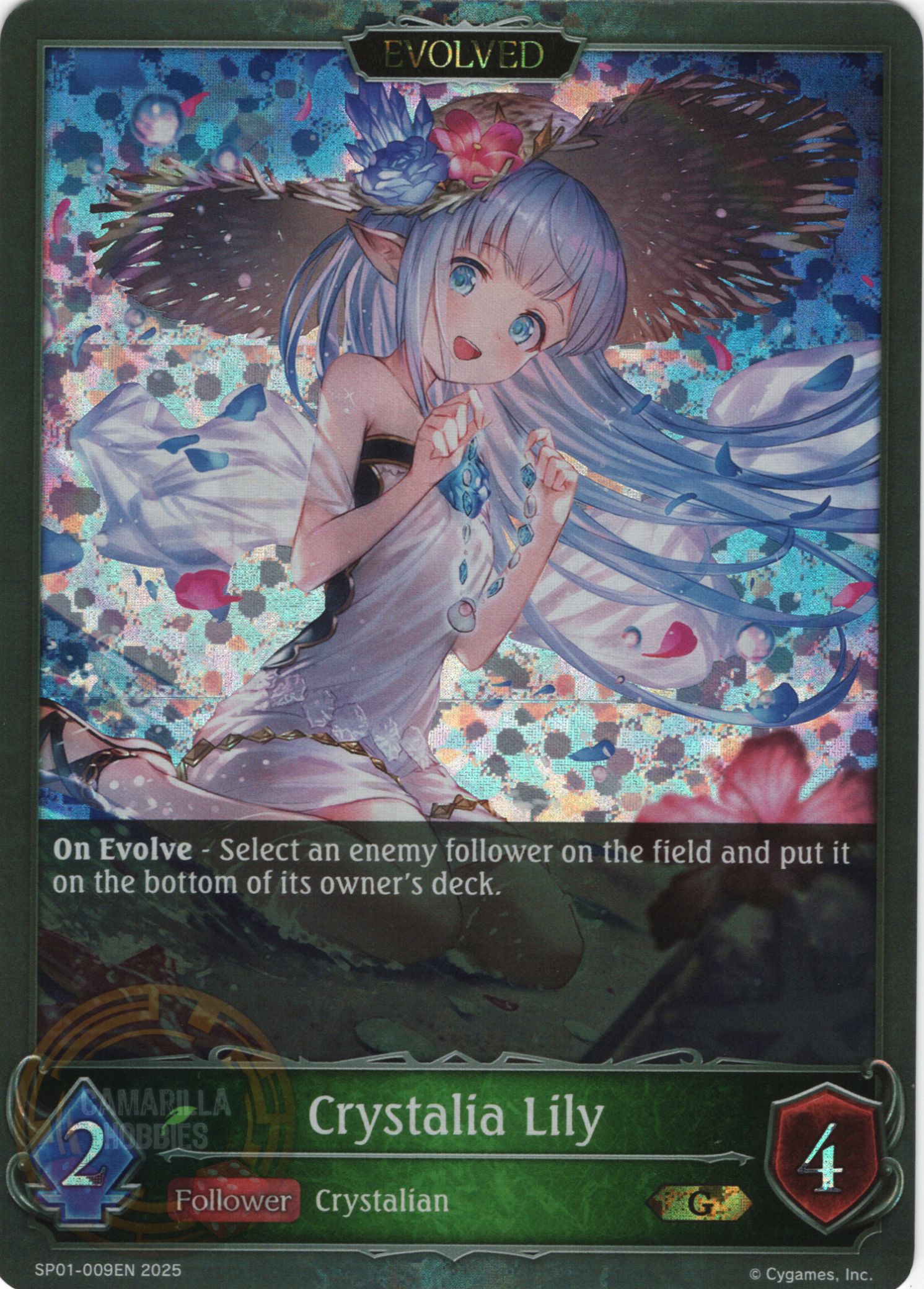 Crystalia Lily (Evolved) - SP01-009EN - Gold 1