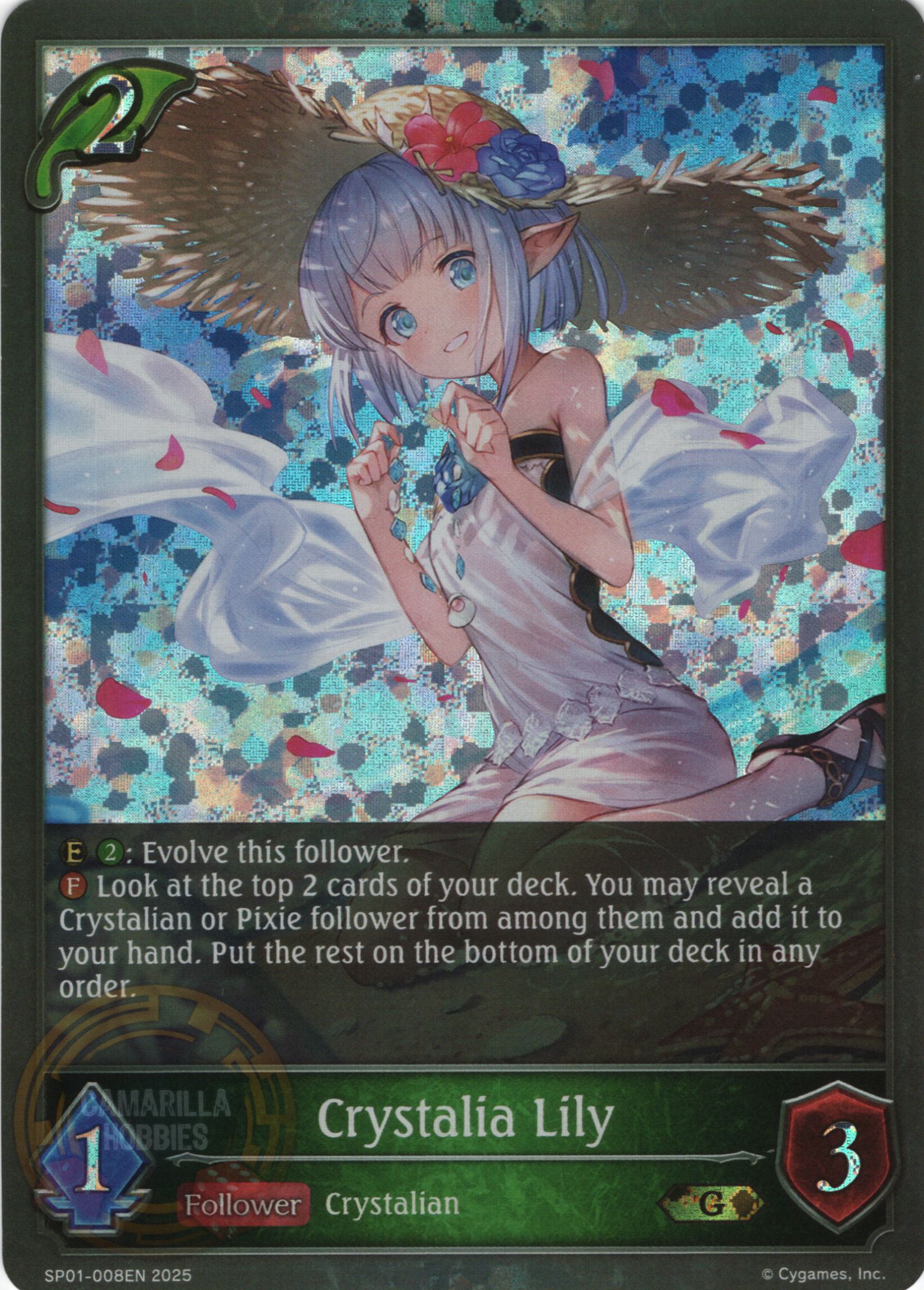 Crystalia Lily - SP01-008EN - Gold 1