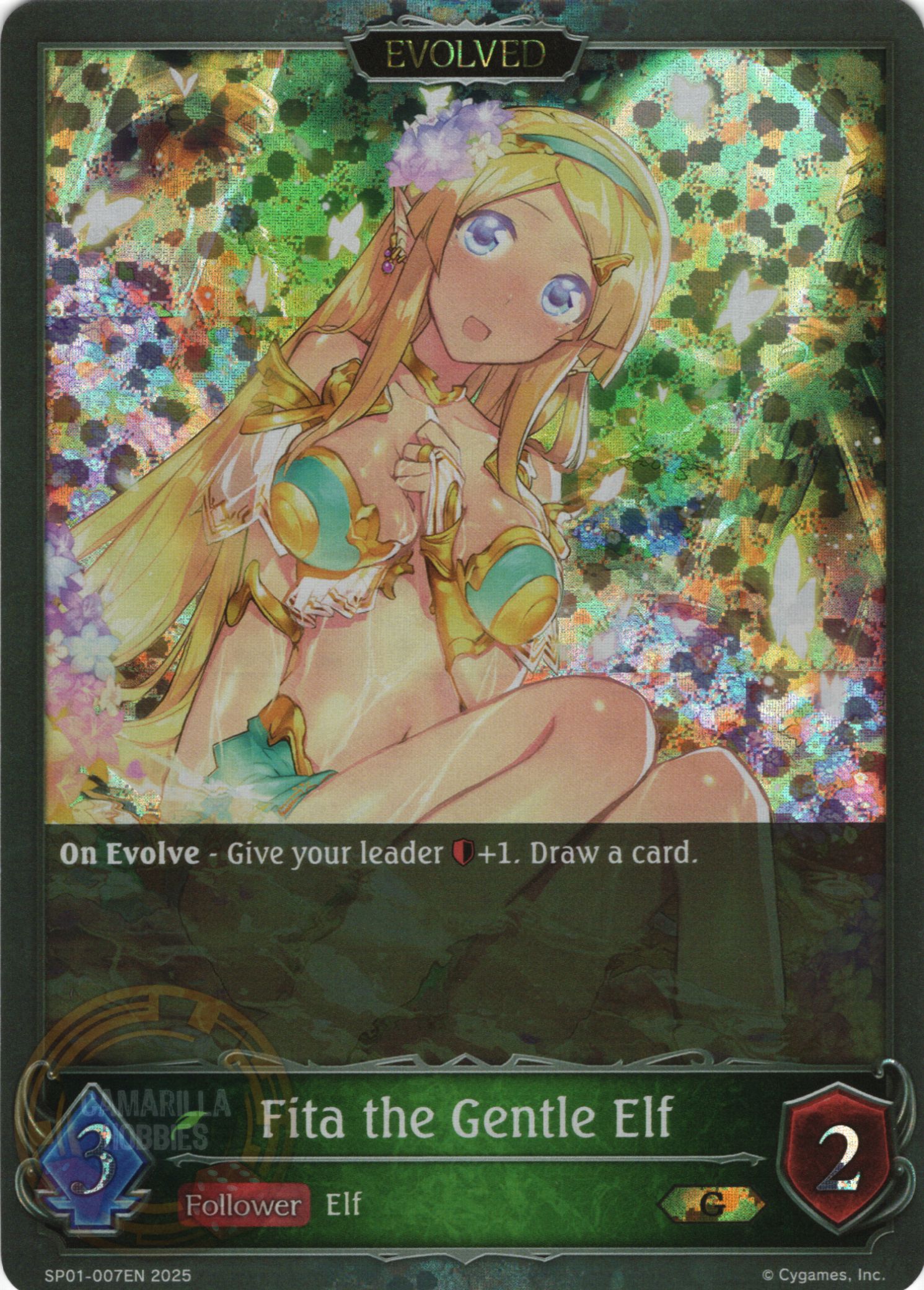 Fita the Gentle Elf (Evolved) - SP01-007EN - Gold  1