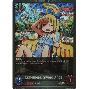 Ephemera, Sword Angel - SP01-047EN - Gold 