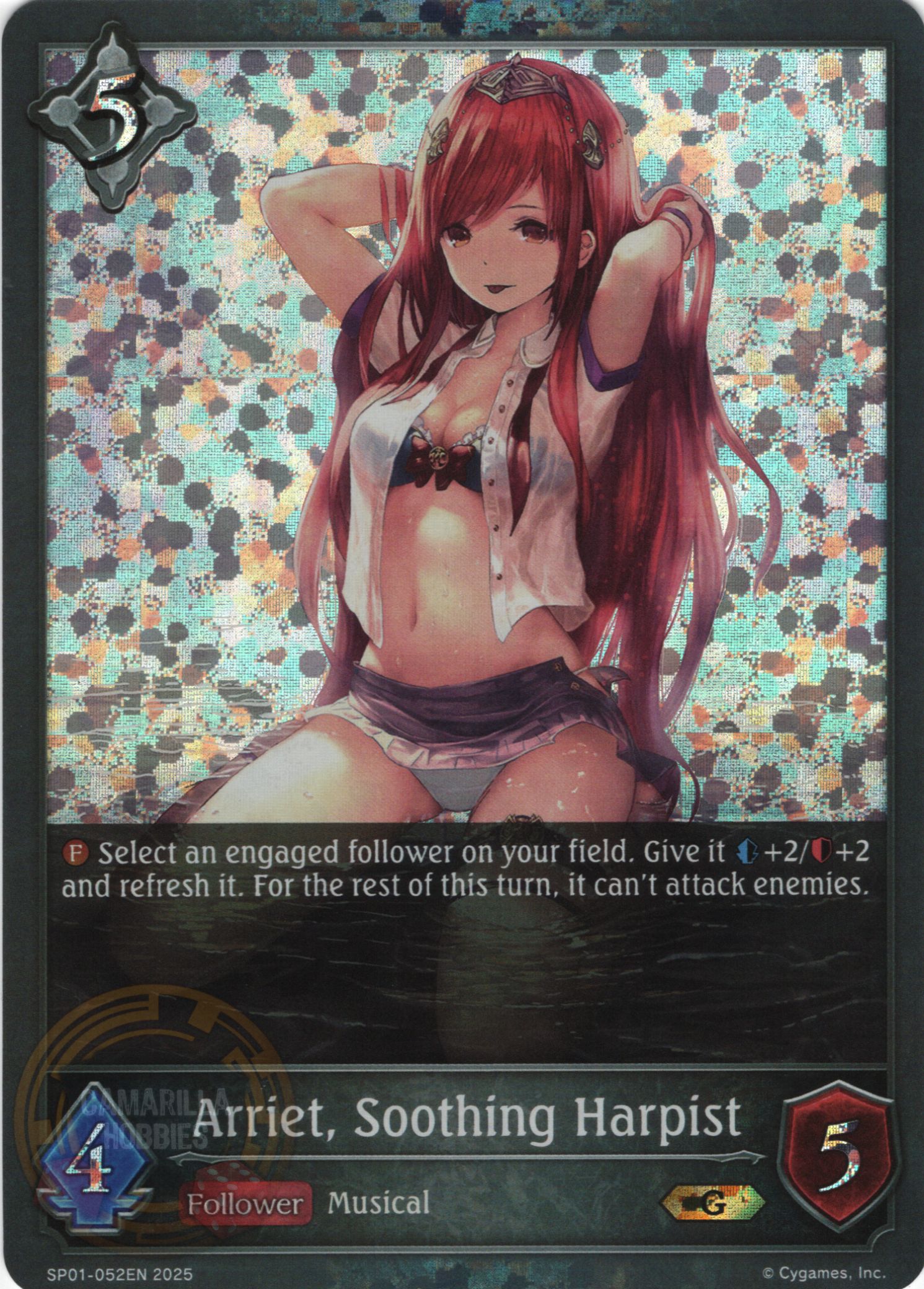 Arriet, Soothing Harpist - SP01-052EN - Gold 1