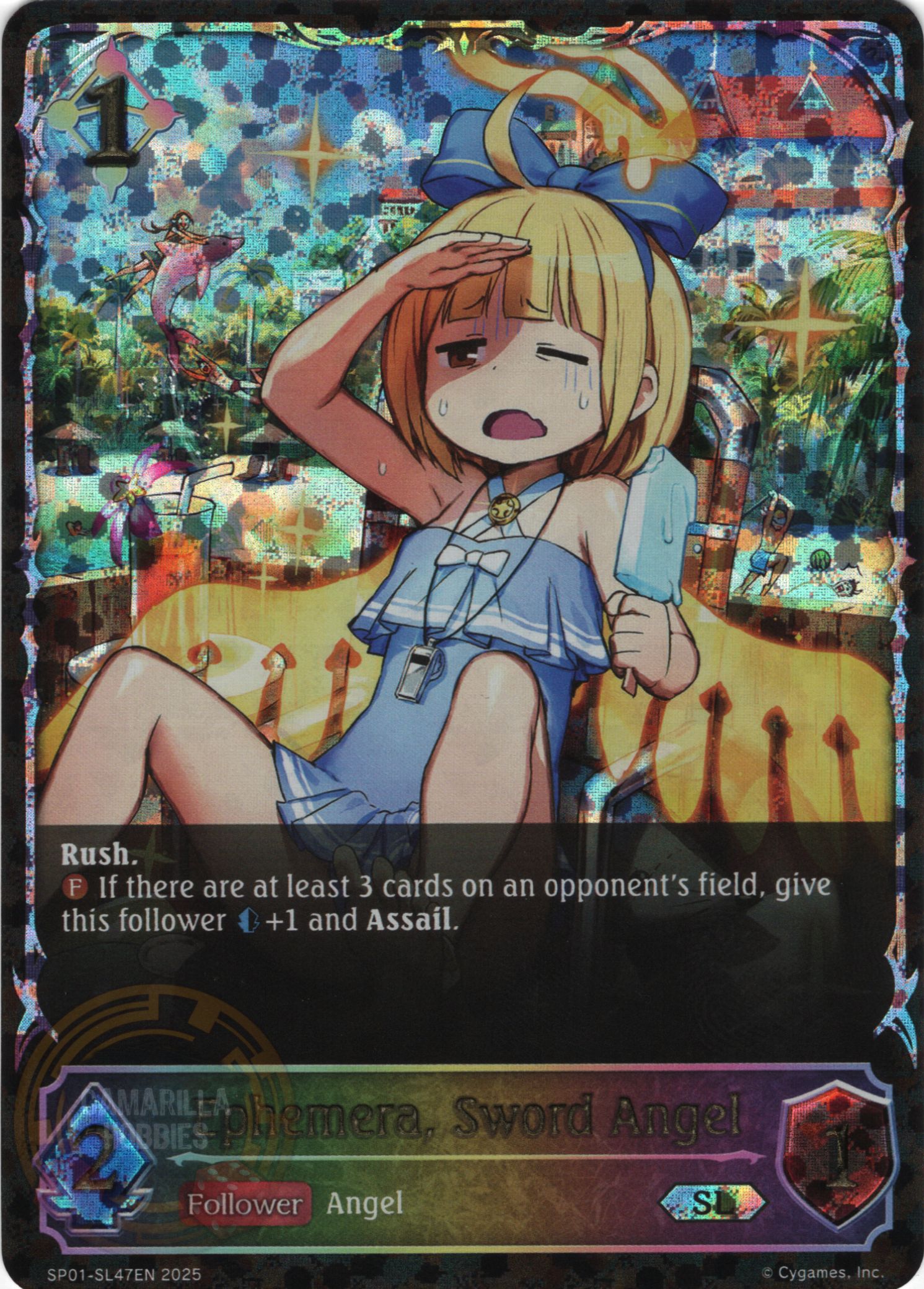 Ephemera, Sword Angel - SP01-SL47EN - Super Legendary  1