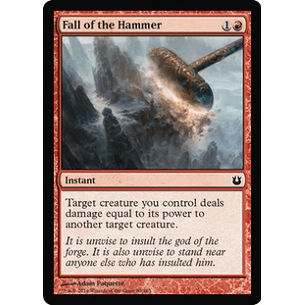 Fall of the Hammer - BOG - C 