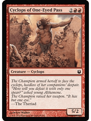 Cyclops of One-Eyed Pass - BNG - C 