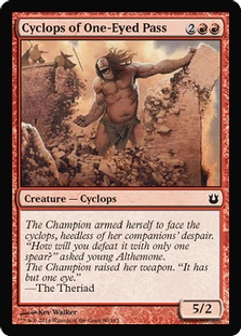 Cyclops of One-Eyed Pass - BNG - C 