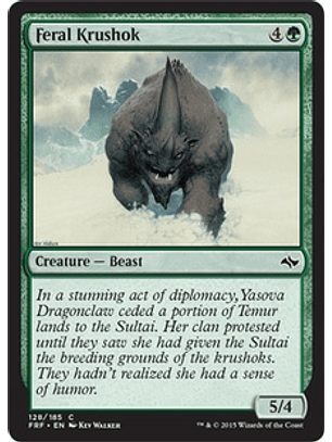 Feral Krushok - FRF - C 