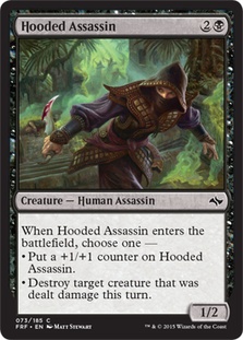 Hooded Assassin - FRF - C  1