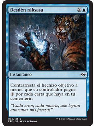 Rakshasa's Disdain - FRF - C 