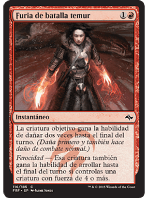 Temur Battle Rage - FRF - C 