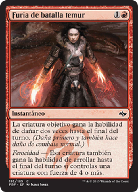 Temur Battle Rage - FRF - C 