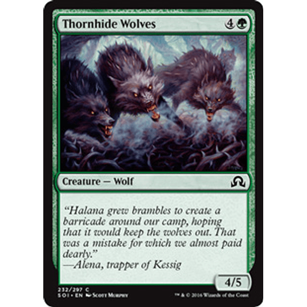 Thornhide Wolves - SOI - C