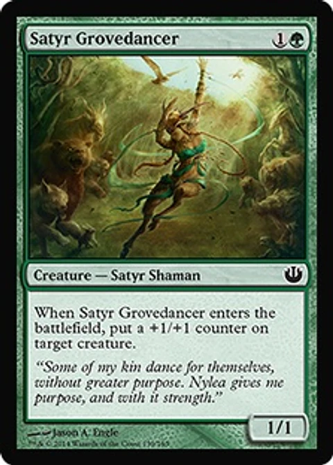 Satyr Grovedancer - JOU - C 