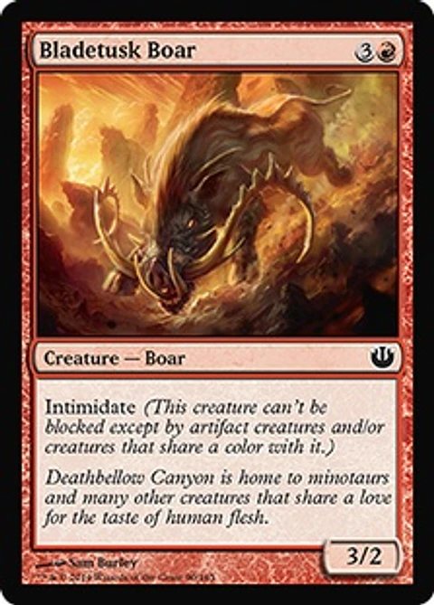 Bladetusk Boar - JOU - C 
