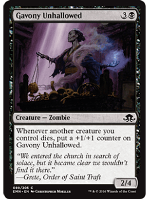 Gavony Unhallowed - EMN - C 