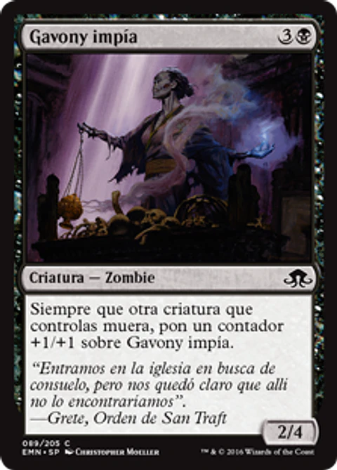 Gavony Unhallowed - EMN - C 
