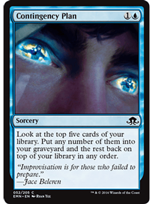 Contingency Plan - EMN - C 