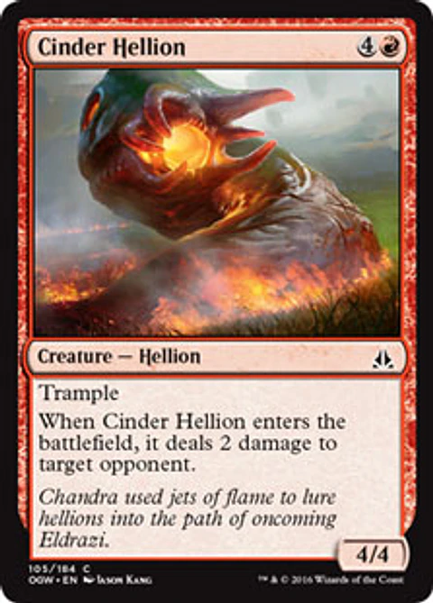 Cinder Hellion - OGW - C 