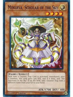 Minerva, Scholar of the Sky - SR05-EN002 - Common