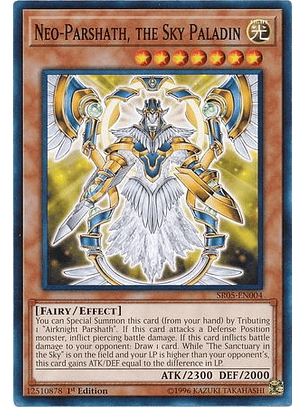 Neo-Parshath, the Sky Paladin - SR05-EN004 - Common 