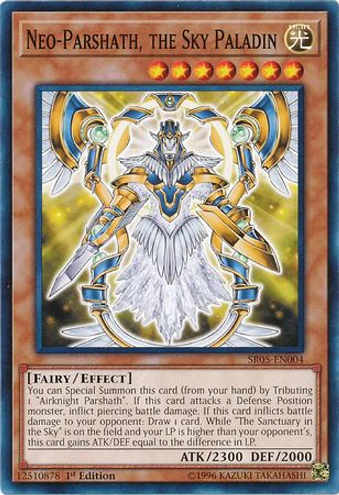 Neo-Parshath, the Sky Paladin - SR05-EN004 - Common 