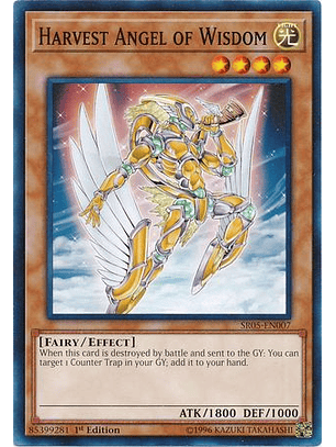 Harvest Angel of Wisdom - SR05-EN007 - Common 