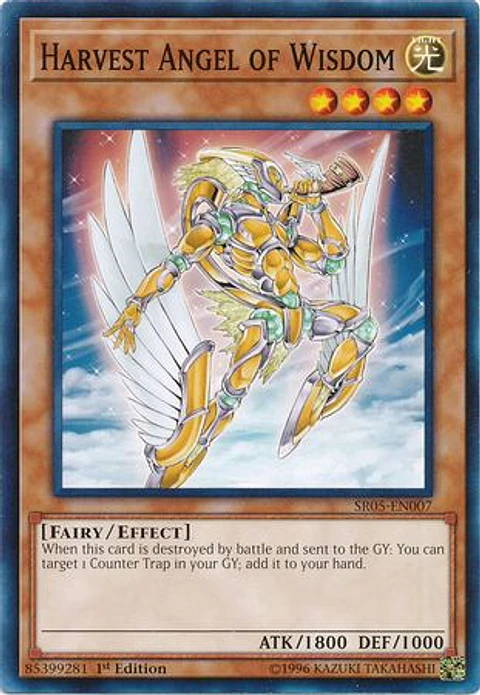 Harvest Angel of Wisdom - SR05-EN007 - Common 