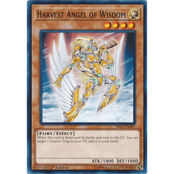 Harvest Angel of Wisdom - SR05-EN007 - Common 