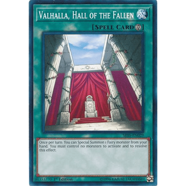 Valhalla, Hall of the Fallen - SR05-EN029 - Common