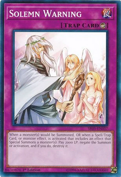 Solemn Warning - SR05-EN037 - Common 