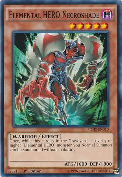 Elemental Hero Necroshade - SDHS-EN010 - Common