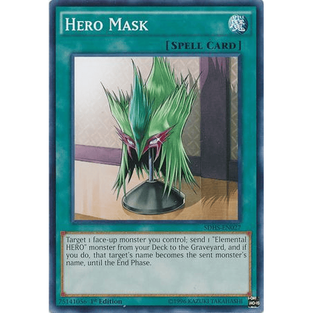 Hero Mask - SDHS-EN027 - Common