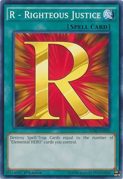 R - Righteous Justice - SDHS-EN030 - Common