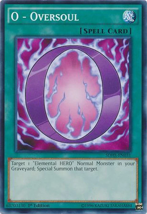 O - Oversoul - SDHS-EN031 - Common (jugada)