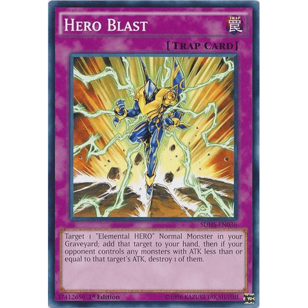 Hero Blast - SDHS-EN036 - Common