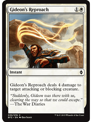 Gideon's Reproach - BFZ - C 