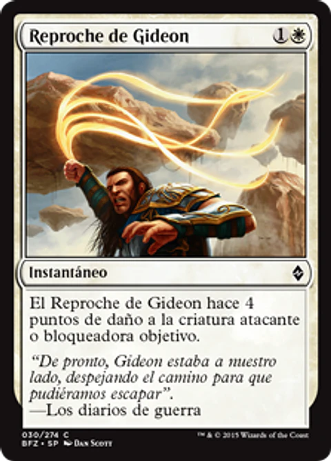Gideon's Reproach - BFZ - C 