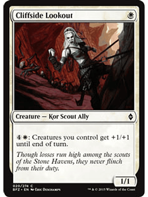 Cliffside Lookout - BFZ - C 