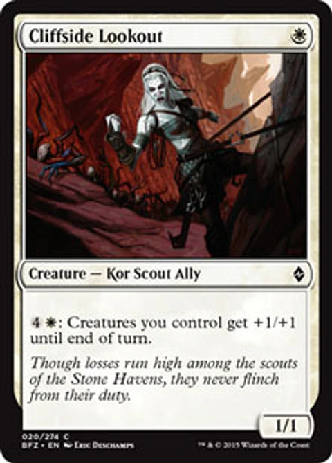 Cliffside Lookout - BFZ - C 