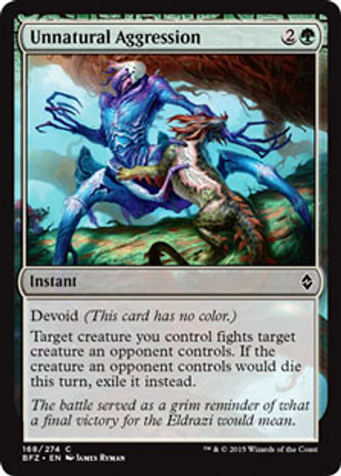 Unnatural Aggression - BFZ - C 