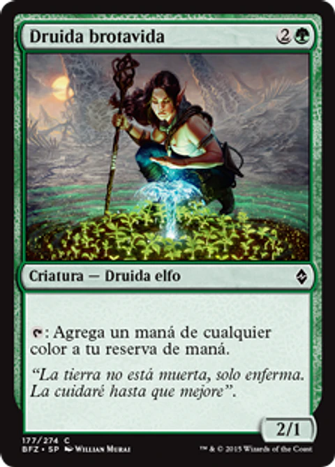 Lifespring Druid - BFZ - C 