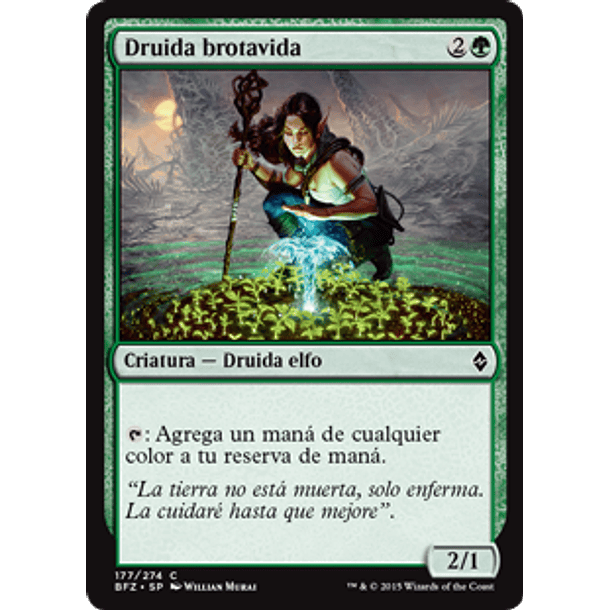 Lifespring Druid - BFZ - C  2