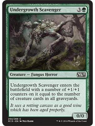 Undergrowth Scavenger - M15 - C 