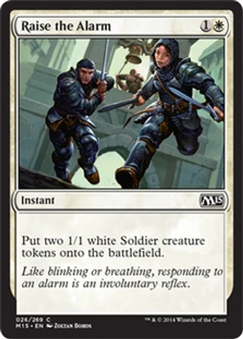 Raise the Alarm - M15 - C 