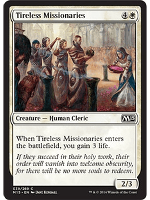Tireless Missionaries - M15 - C 