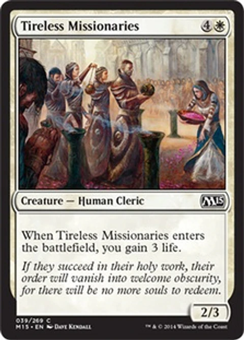 Tireless Missionaries - M15 - C 