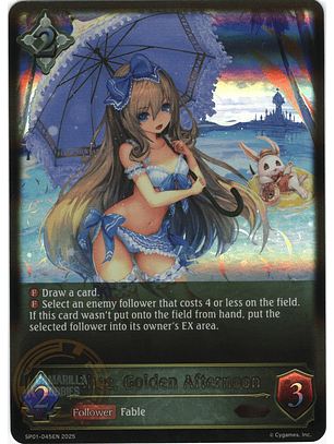 Alice, Golden Afternoon - SP01-045EN - Legendary 