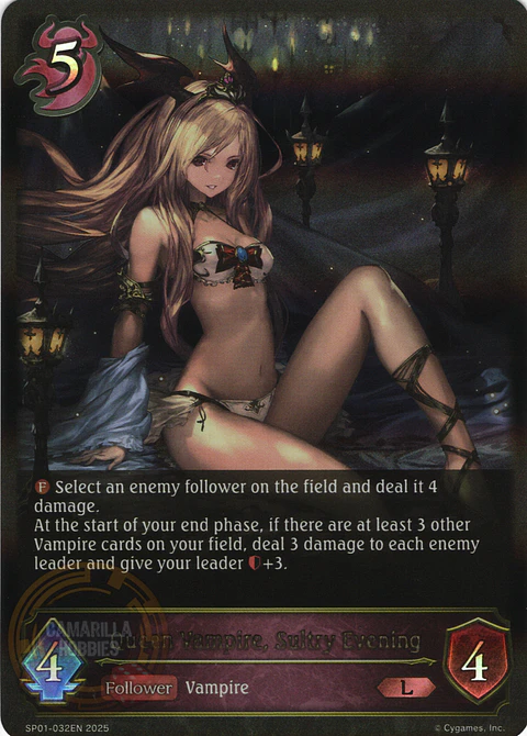 Queen Vampire, Sultry Evening - SP01-032EN - Legendary 