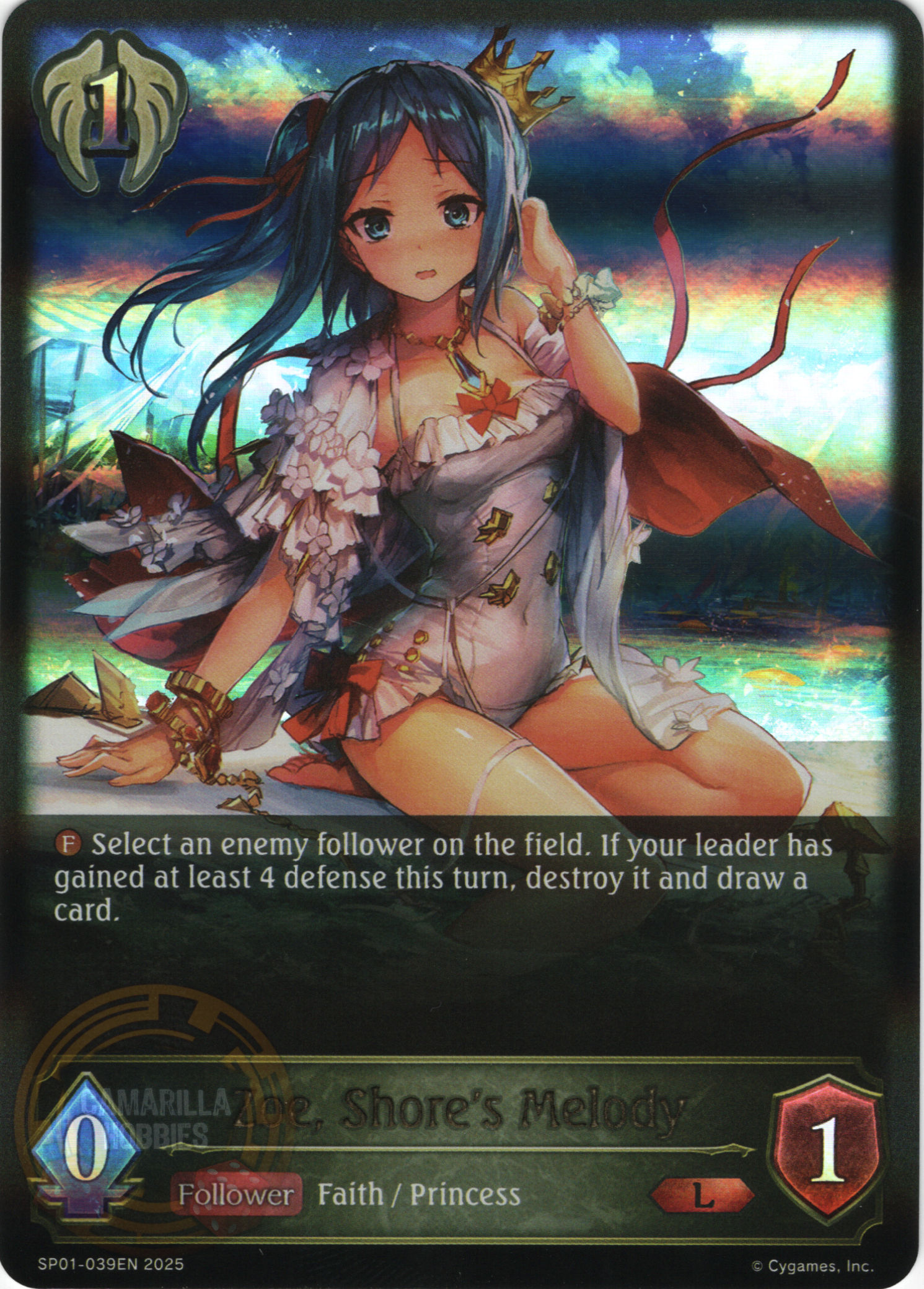 Zoe, Shore's Melody - SP01-039EN - Legendary  1