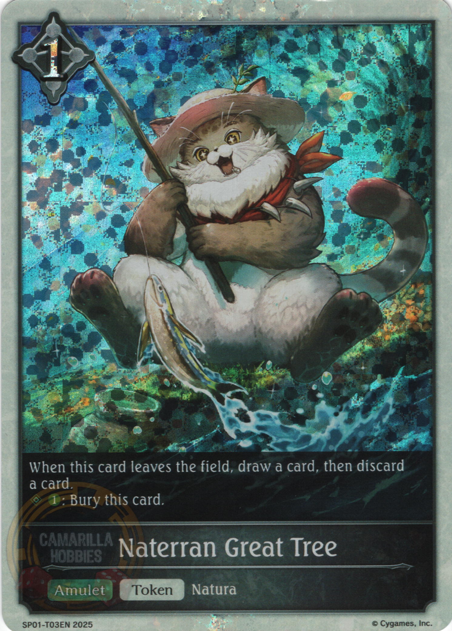 Naterran Great Tree - SP01-T03EN - Amulet Token 1