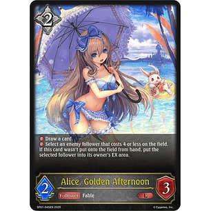 Alice, Golden Afternoon - SP01-045EN - Legendary 